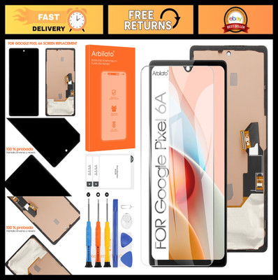 Google Pixel 6A 5G LCD Screen Replacement - 6.13'' Touch Display Digitizer Assemb