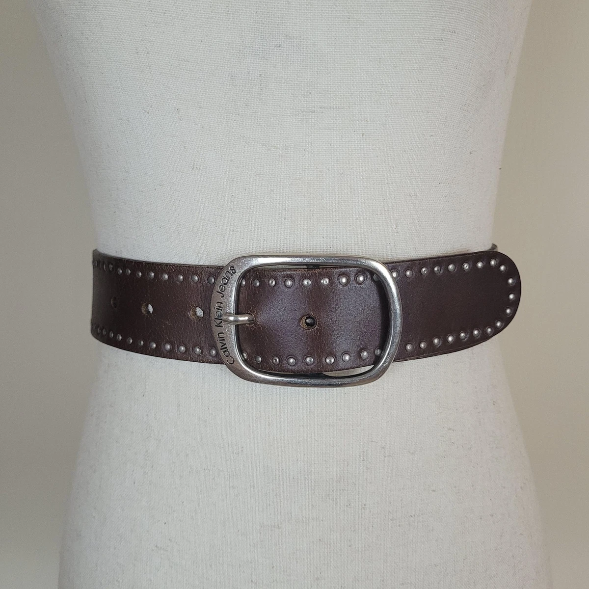 Calvin Klein Leather Wide Belts for Women for sale | eBay display picture 3