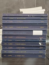 Lotto 11 Libri Andrea Camilleri - Sellerio Editore "La Memoria" Montalbano e alt