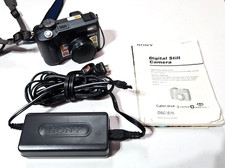 Sony Cybershot DSC-S85 4.1MP Digital Camera 3x Optical Zoom Works Case