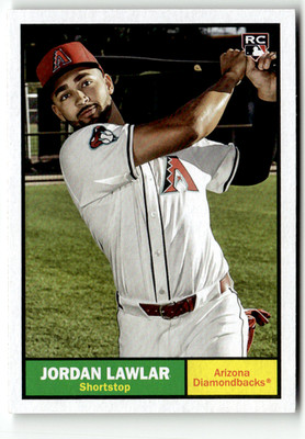 2024 Topps Archives MLB No. 91 Jordan Lawlar Rookie