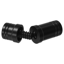Pool Cue Joint Protector Black Plastic Protectors Billiard Caps Threaded