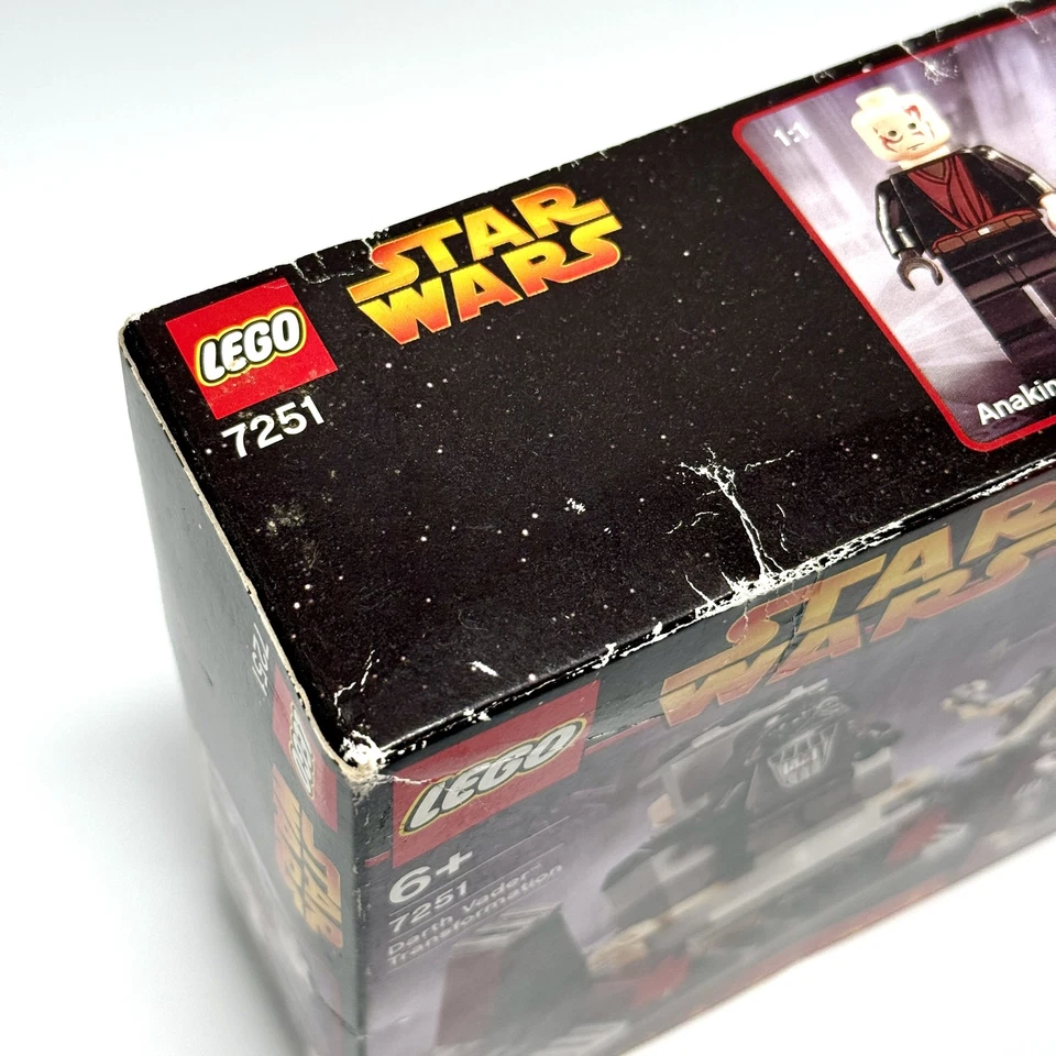 LEGO 7251 Darth Vader Transformation Sealed Set Box Damage New Uopened - Image 4 of 4