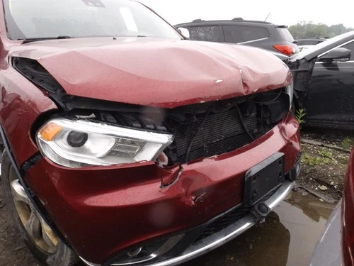 Passenger Side View Mirror Chrome Blind Spot Alert Fits 11-22 DURANGO 1625675