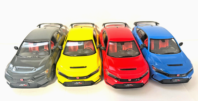 #ad 2024 Honda civic type R 1:36 Scale Diecast Collectible Model Car Kinsmart New $11.95