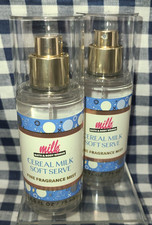 2-Pack NEW Milk Bar Cereal Milk Soft Serve Mist TRAVEL 2.5 oz Bath  Body Works