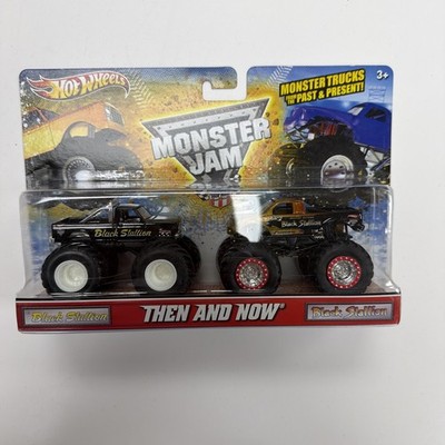 Hot Wheels Monster Jam 1/64 Black Stallion  Then And Now 2012