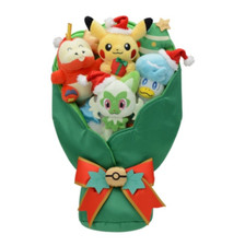 pokemon Paldea  s Christmas Market christmas 2023 plush bouquet