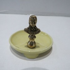 Rare Vintage Wade Pin Tray Peerage porcelain Whim Brass Sir Walter Scott