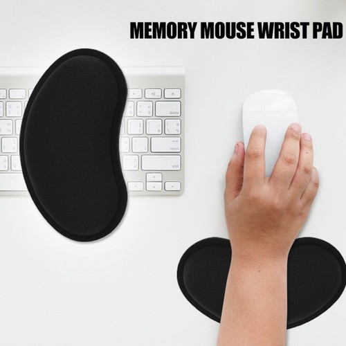 Ergonomic Keyboard Wrist Rest Pad Mouse Gel Wrist Rest Support Soft Memory Foam - Picture 2 of 17