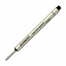 Schmidt Short P8126 Capless Rollerball Refill in Black -Fine Point by Monteverde