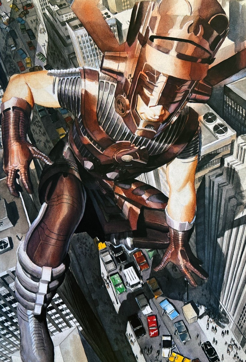 Alex Ross Marvels Comics Poster (Fantastic Four: Galactus) 11