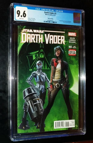 STAR WARS DARTH VADER #3 Third 3rd Printing 2015 Marvel Comics CGC 9.6 NM+**