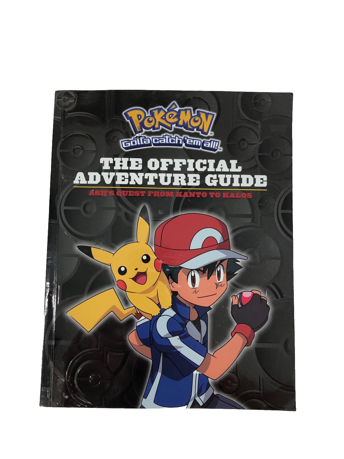 Libro de bolsillo Pokemon The Offical Adventure Guide Ash's Quest Kanto Kalos 2015