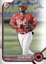 2022 BOWMAN PROSPECT 1ST CINCINNATI REDS - ALLAN CERDA #BP-142