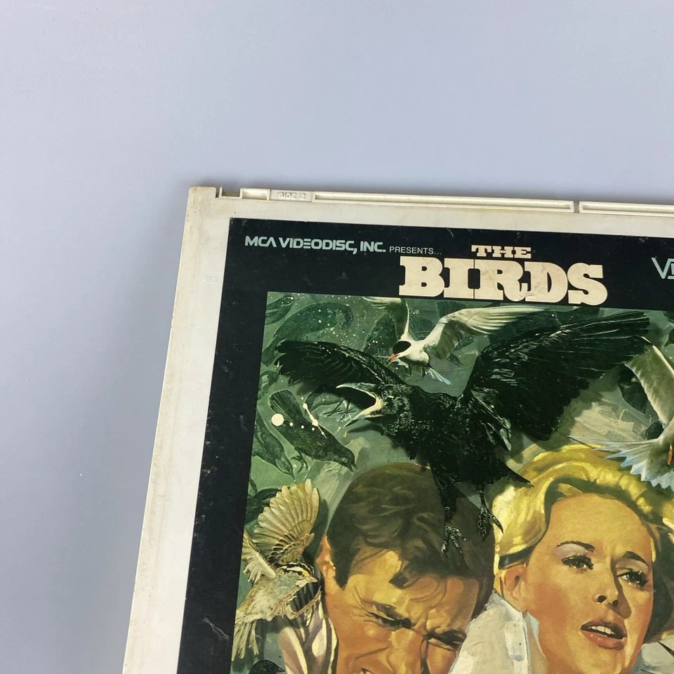 VINTAGE The Birds 1963 Videodisc CED RARE OUT OF PRINT THRILLER ALFRED HITCHCOCK - Image 3 of 4