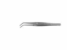 College Tweezers 6" w/Lock Serrated Tips