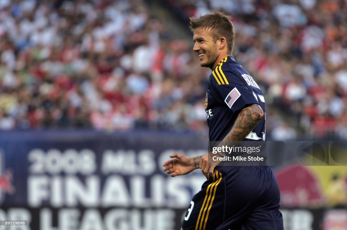 【Adidas】 LA.Galaxy 23 Beckham GameShirt DAVID BECKHAM #23 • LA Galaxy • Player Issue / Match Worn