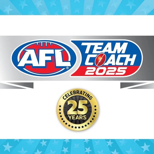 2025 AFL Teamcoach Footy Cards Trading Card Team Coach Sealed Card Box - Foto 4 di 8