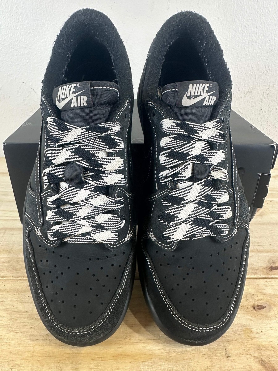 Air Jordan 1 Low Travis Scott Black Phantom Sz 8 | eBay Air Jordan 1 Low Travis Scott Black Phantom Sz 8 | eBay