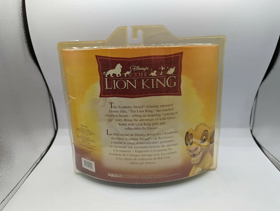 Figura Banco Vinilo Disney El Rey León Timón y Pumba de Enesco NUEVO Foto 3 de 4