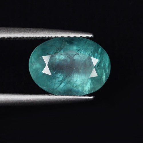 3.15 ct BEST GRADE - GREEN BLUE NATURAL GRANDIDIERITE OVAL See Vdo 5656 YB