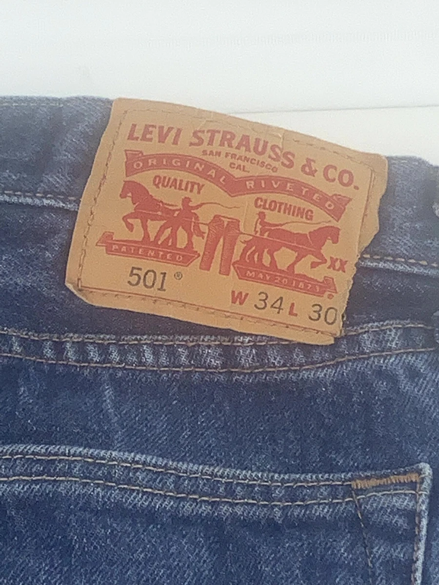 501 jeans Supreme x Levi's Blue size 25 US in Denim - Jeans - 21646975