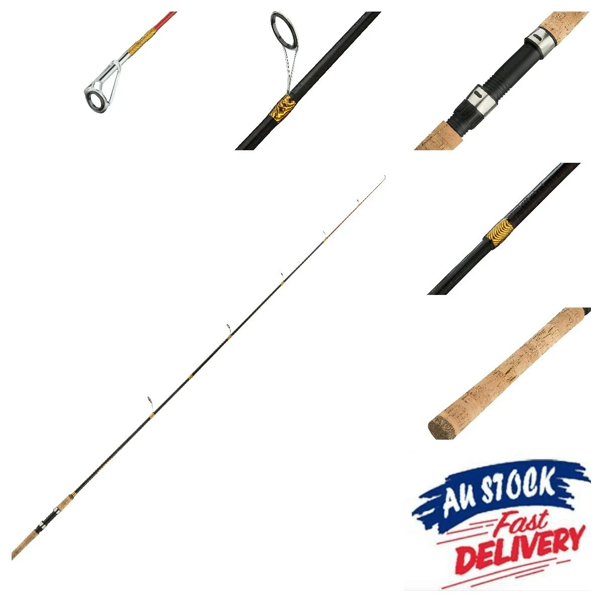 Medium Heavy Fishing Rods 5 ft 9 in Item & Poles for sale | eBay