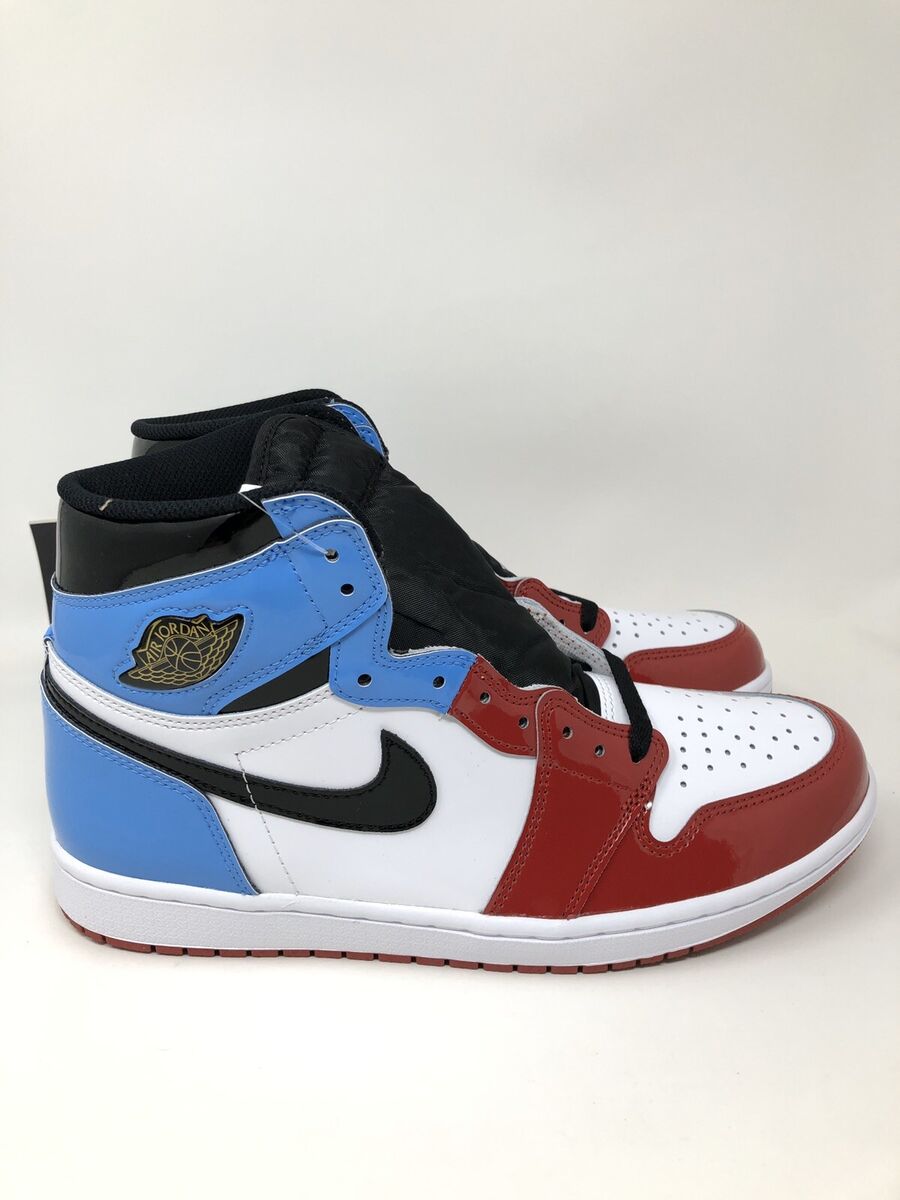 Nike Air Jordan 1 One Fearless UNC Chicago Size 10.5 Retro Nike Air Jordan 1 One Fearless UNC Chicago Size 10.5 Retro