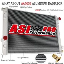 3-ROW Aluminum Radiator For 2009-23 Dodge Challenger Chrysler 300 3.6L 5.7L V8