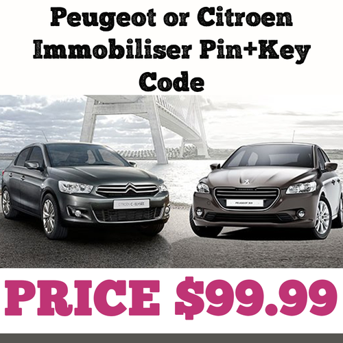 Citroen pin code
