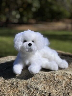NEEDLE FELTED LIFE SIZE LIFE LIKE MALTESE BICHON FRIESE Frise ARMATURE DOG