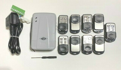Neco Eco Mini Fernbedienung Rollläden + 9 Fernbedienungen (MK1/Euro/Eco)