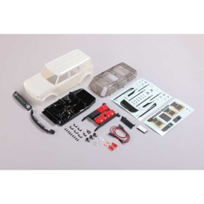 Axial AXI200009 Ford Bronco Karosserie, Weiß: SCX24