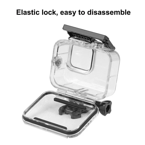 Funda protectora de buceo impermeable submarina negra para GoPro Hero 11 10 9 - Imagen 3 de 10