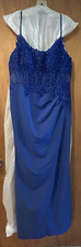Royal Blue Galina Signature PROM/Formal Dress Gorgeous w/ Sparkle Size 14 - NWOT