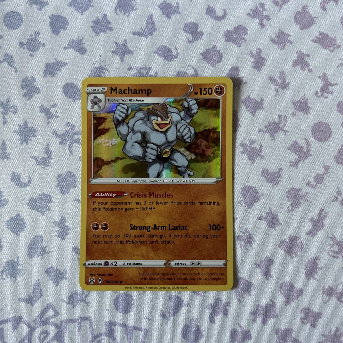 Machamp 088/196 - Pokemon TCG Lost Origin (2022) - Holo Rare - NM