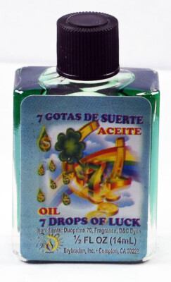 7 Drops of Luck Oil / 7 Gotas de Suerte Aceite - ½ FL.OZ. (14.7 ML)