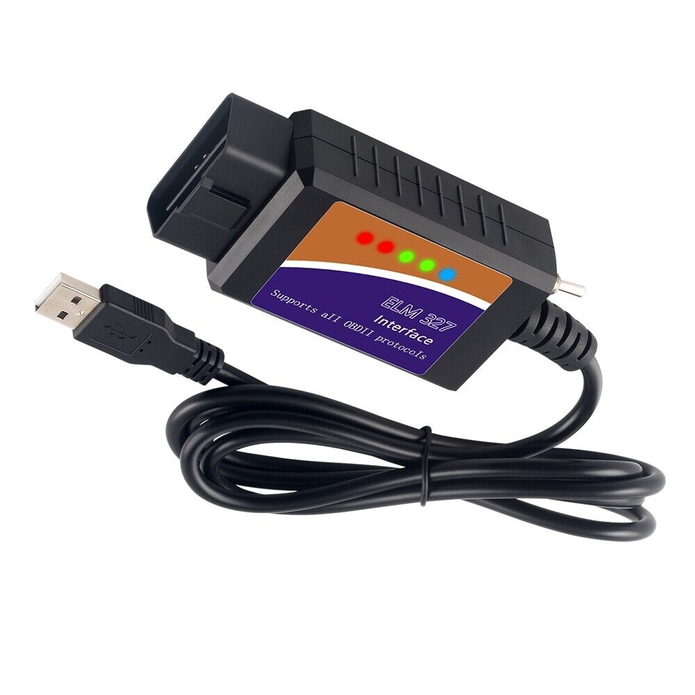 Für Ford Forscan ELM327 USB V1.5 OBD2 Kabel Diagnose Scanner Tool mit Schalter
