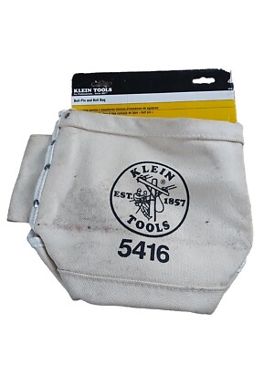 Bull-Pin and Bolt Bag, Canvas, with Loops 