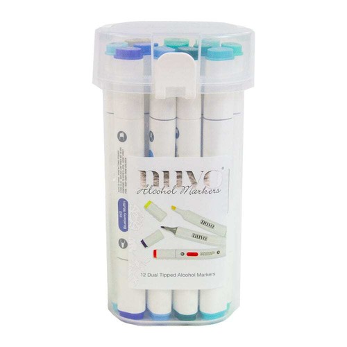 Nuvo - Marker Pen Collection - Sea & Skies - 12 Pack - 526n - Picture 2 of 8