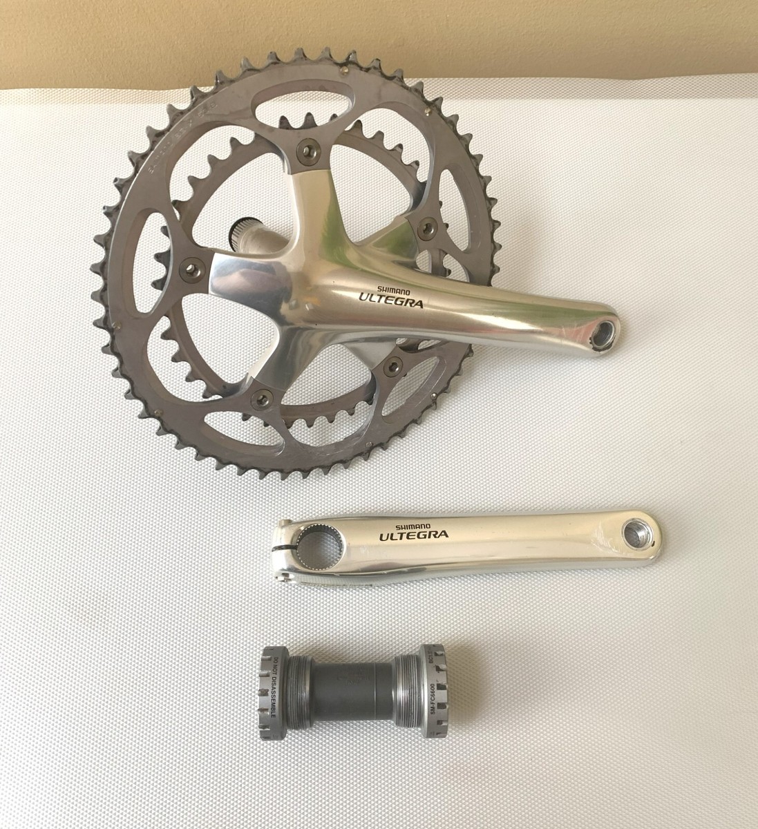 【SHIMANO】 FC6600 ULTEGRA 53/39T 170mm NEW Shimano Ultegra FC-6600 53-39T Crank 10-Speed Road 172.5