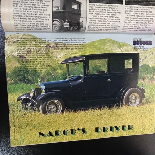 Vintage STREET RODDER Magazine Jan 1983 “Special” Do It Your Self” Issue Coupe - Picture 7 of 9