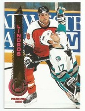 ERIC LINDROS 1994-95 PINNACLE CARD NM-MT+ CONDITION PHILADELPHIA FLYERS