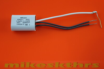 X 0250  Entstörkondensator 0,15µF+2x2500pF 250V f. Motoren 0,15uF+2x2,5nF  DHL