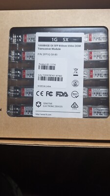 Cisco Compatible 1000BASE-SX SFP 850nm 550m DOM Duplex LC/UPC MMF Optical QTY.14