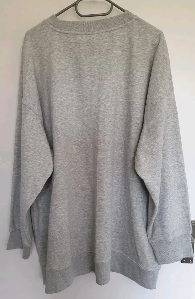 H&M Nirvana Oversized Grey Jumper Sweatshirt Size XL In Utero New With Tags - Image 2 of 4