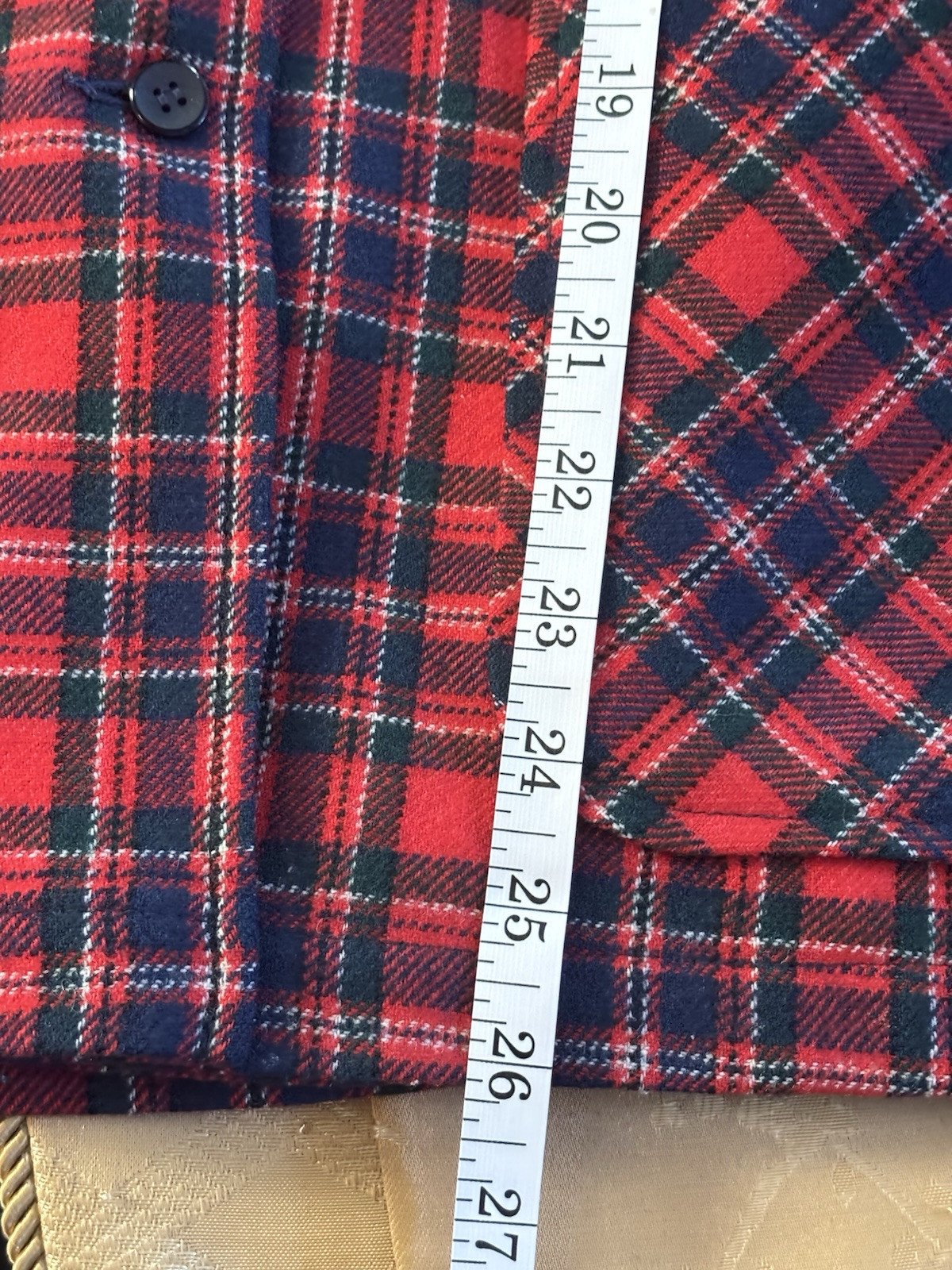 Pendleton Knockabouts Plaid Square Pockets Vintag… - image 8