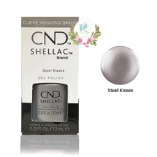 CND Shellac UV Gel Polish 0.25 oz NIB Steel Kisses