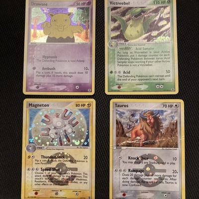Pokemon TCG EX Fire Red Leaf Green Holo Bundle - Various Conditions